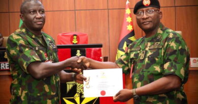 Nigerian Army honoured as Africa’s best in counter-terrorism operations