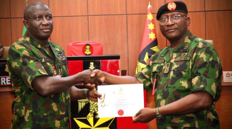 Nigerian Army honoured as Africa’s best in counter-terrorism operations