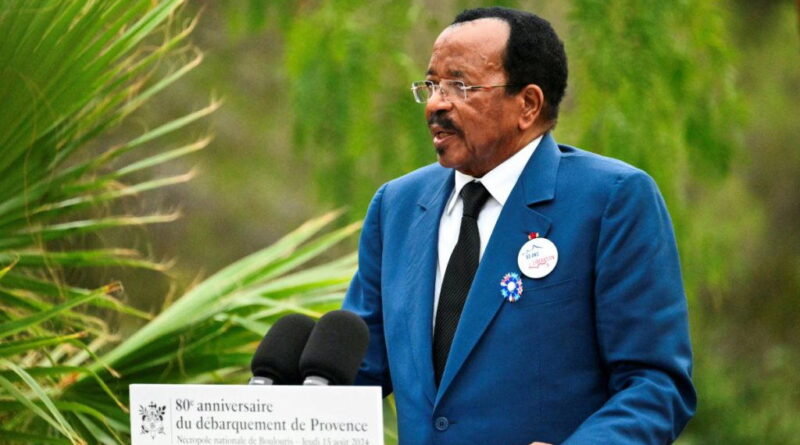 Absent Cameroon president boosts personal security corps