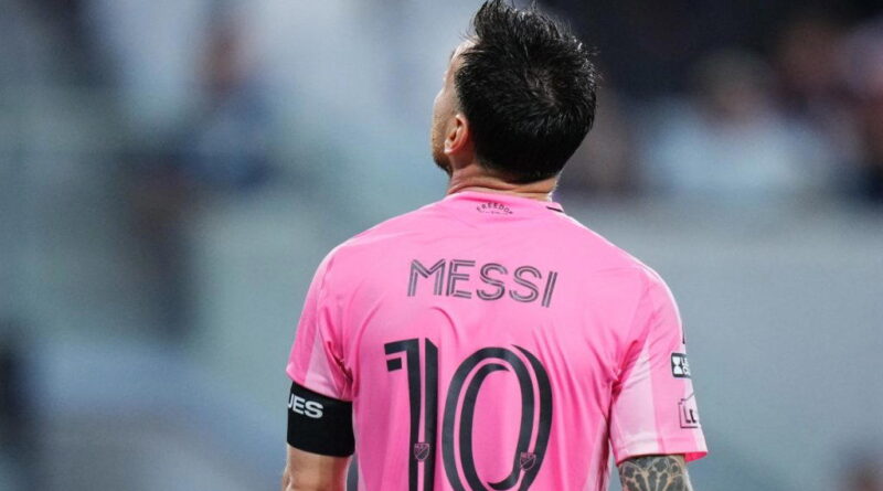 MLS fines Messi for striking opponent
