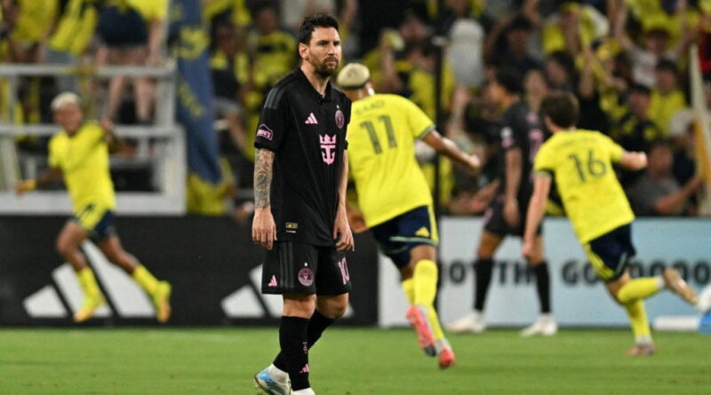 Messi misses penalty as Nashville hammer Inter Miami 4-1 in MLS
