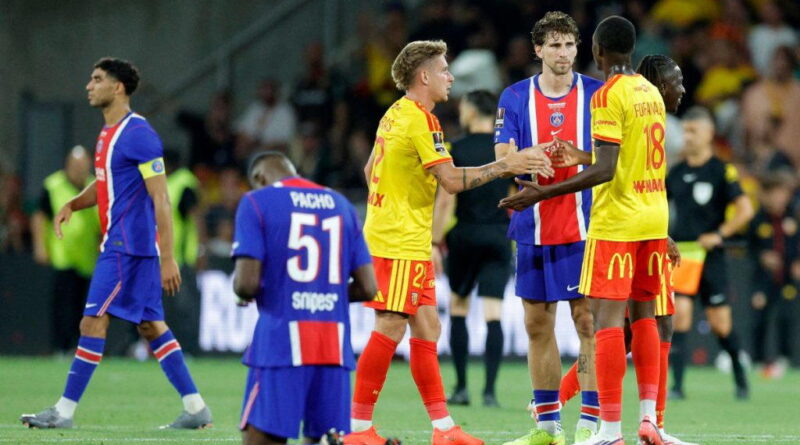 PSG beaten by Lens in French Champions’ Trophy