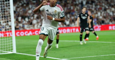 Mbappe hits hat-trick as Real Madrid thrash Real Sociedad 4-1