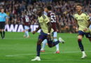 Saka’s goal condemns Villa to defeat as Arteta marks 250th EPL game
