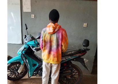 Police arrest 19-year-old over armed robbery, recover stolen motorcycle in Plateau