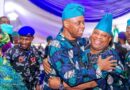 Video: Adeleke prostrates before elder brother in show of respect