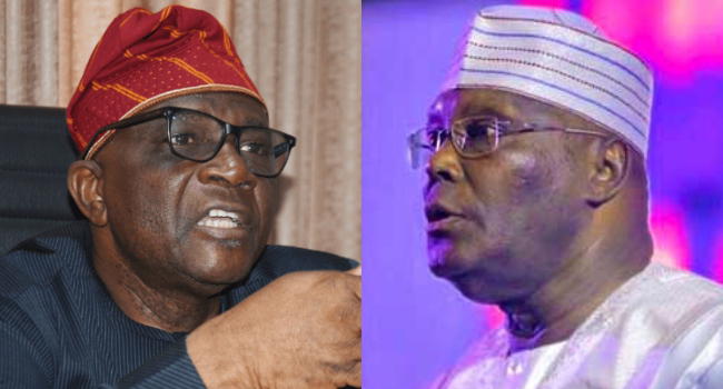 Catholic priests not like ‘fake bishops’, Atiku flays presidency’s attack on Onaiyekan