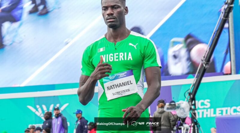 Police celebrate as Corporal Nathaniel bags 400m hurdles gold at Commonwealth