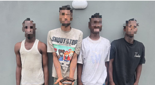 Police arrest four suspected cult members in Lagos