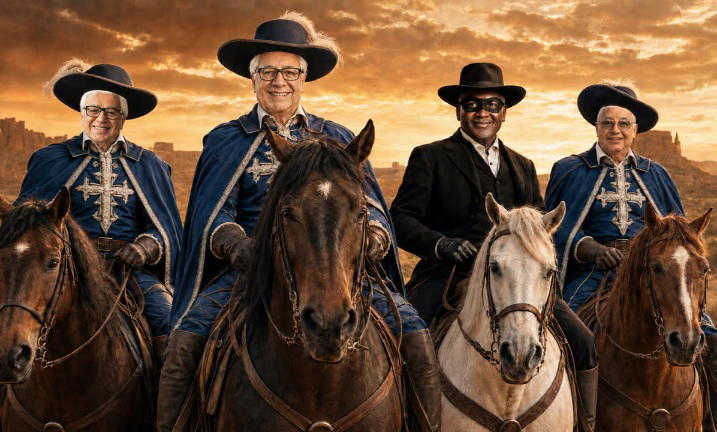 The Three Musketeers and the Lone Ranger: Two great African families