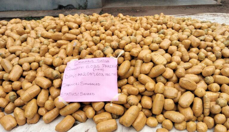 Customs seizes cannabis sativa worth N2bn in Ogun