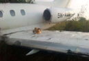 One dead as plane hits car