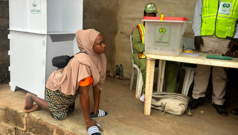 Osun Election: ‘I was treated with respect,’ physically challenged woman says