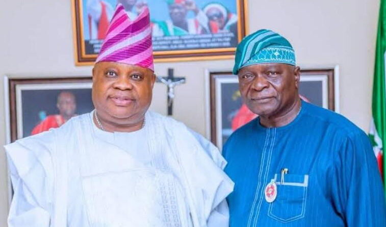‘Osun Govt gave me car, not you’ — Oyinlola denies Adeleke’s claim