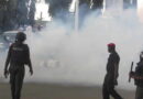 Police teargas pensioners protesting pension arrears at Lagos House