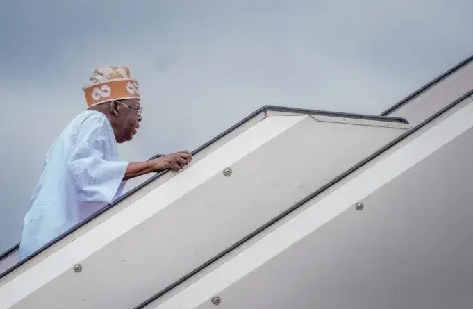Tinubu jets out for 3-week European leave