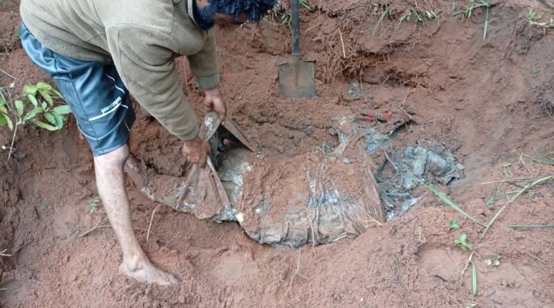 Troops exhume remains of slain Imo community leader from shallow grave