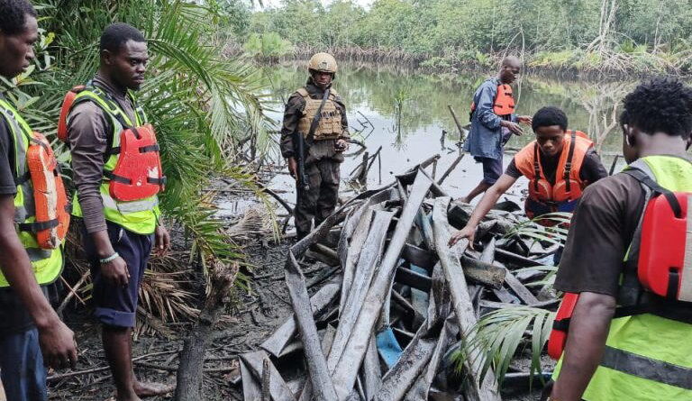 Navy recovers 24,000 litres of stolen crude oil in Rivers