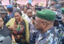 Photos: Osun First Lady leads protest over alleged voter intimidation