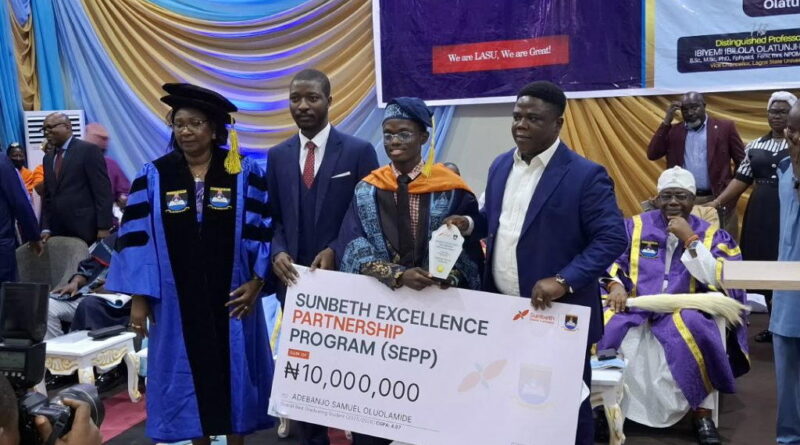 LASU best graduating student, Oluolamide, wins N10m prize