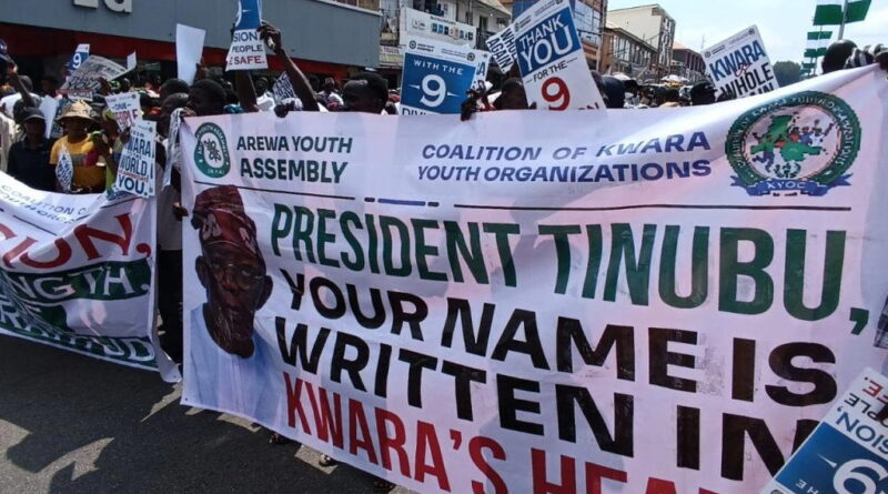 Kwara youths rally support for Tinubu over security interventions