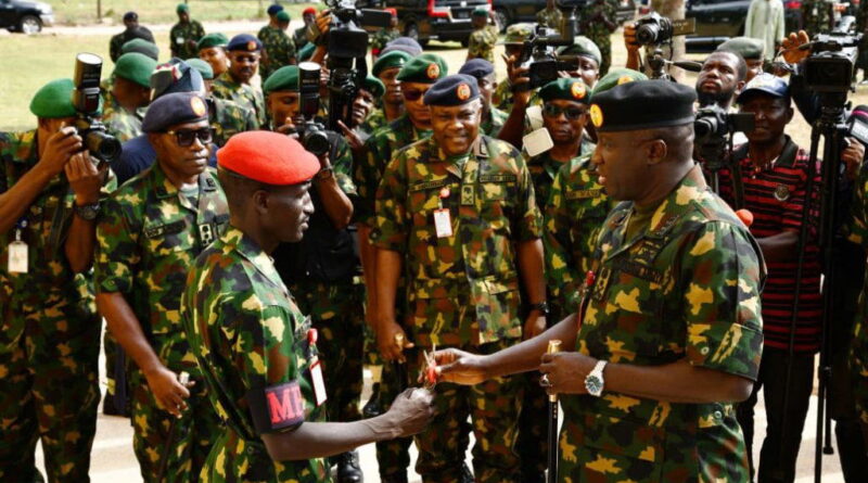 COAS commissions new officers’ quarters in Kaduna