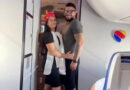 How couple ended up getting married on Las Vegas flight