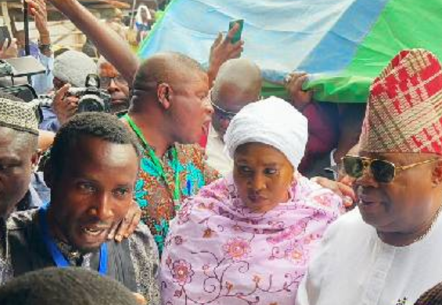 Osun election: Gov Adeleke arrives polling unit in Ede