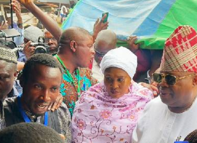 Osun election: Gov Adeleke arrives polling unit in Ede