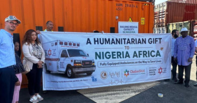 Israel Sends Life-Saving Ambulances, Medical Equipment to Nigeria