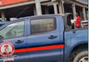 Video: NFSS vehicle obstructs pedestrian walkway at Mile 2
