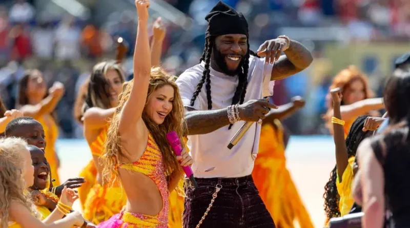 Shakira, Burna Boy’s  hit ‘Dai Dai’ tops Billboard global charts