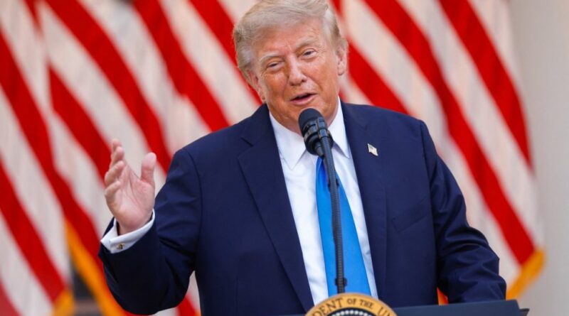 Trump floats renaming Strait of Hormuz as ‘Trump Strait’