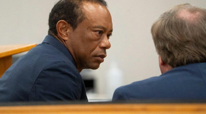 Tiger Woods pleads guilty to reckless driving, license suspended
