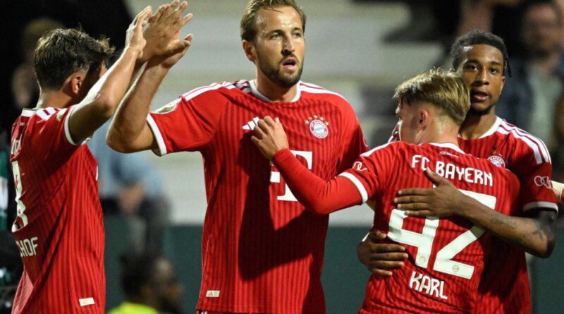 Kane brace helps Bayern win German Cup opener