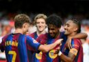 Yamal hits double as Barcelona put 5 past Valencia