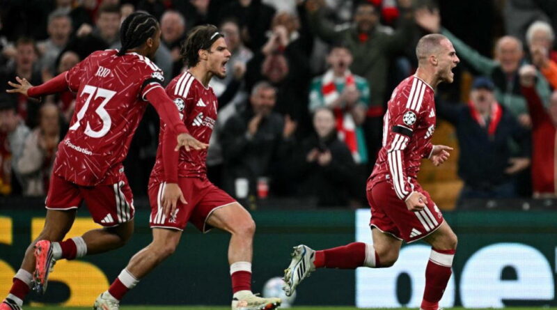 Mac Allister scores winner as Liverpool beat Atletico Madrid 2-1