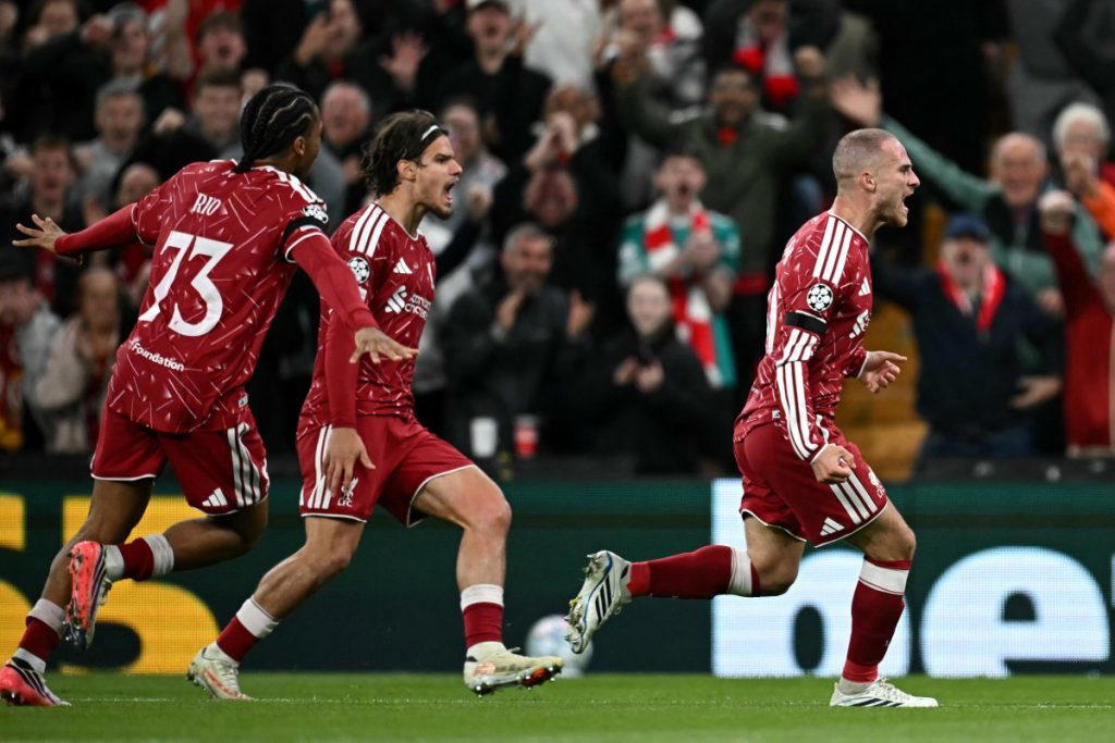 Mac Allister scores winner as Liverpool beat Atletico Madrid 2-1