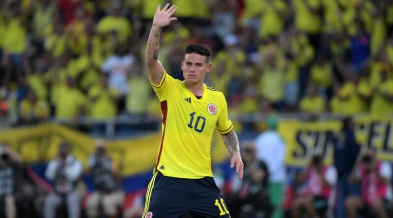 James Rodriguez retires from Colombian national team