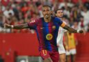 Raphinha hat-trick fires perfect Barcelona to win at Sevilla