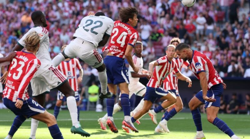 Atletico Madrid beat 10-man Real Madrid 2-1 in derby