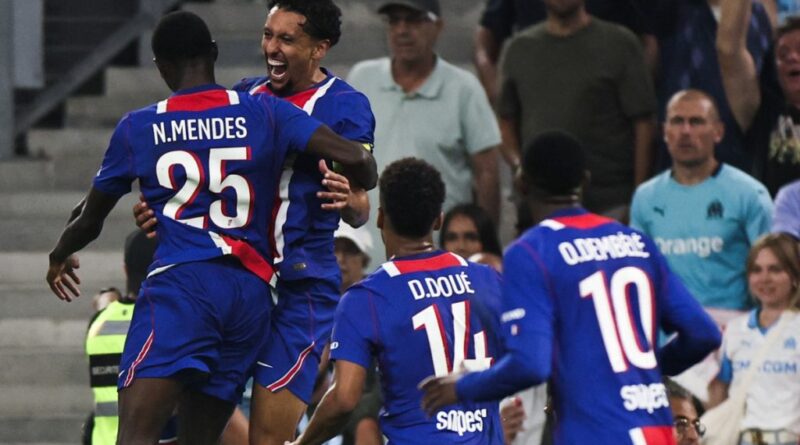 Torres on target again as PSG beat 10-man Marseille in Ligue 1