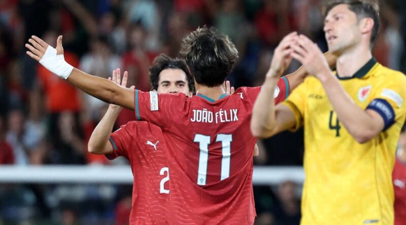 Joao Felix gives Portugal win over Wales as Ronaldo misfires