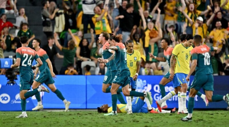 Rayan header salvages 1-1 draw between Brazil and Australia