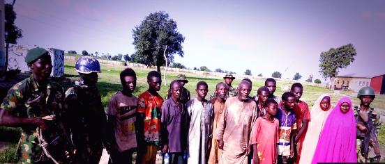 Military rescues 125 kidnap victims, arrests over 50