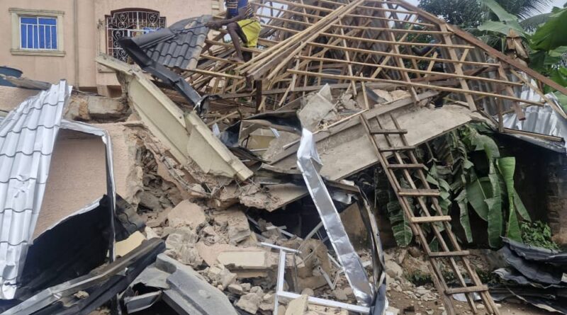 Two-storey ​‌‍‍‍‍⁠⁠‌‍​⁠‌‍​​‌‌​building collapses in Anambra