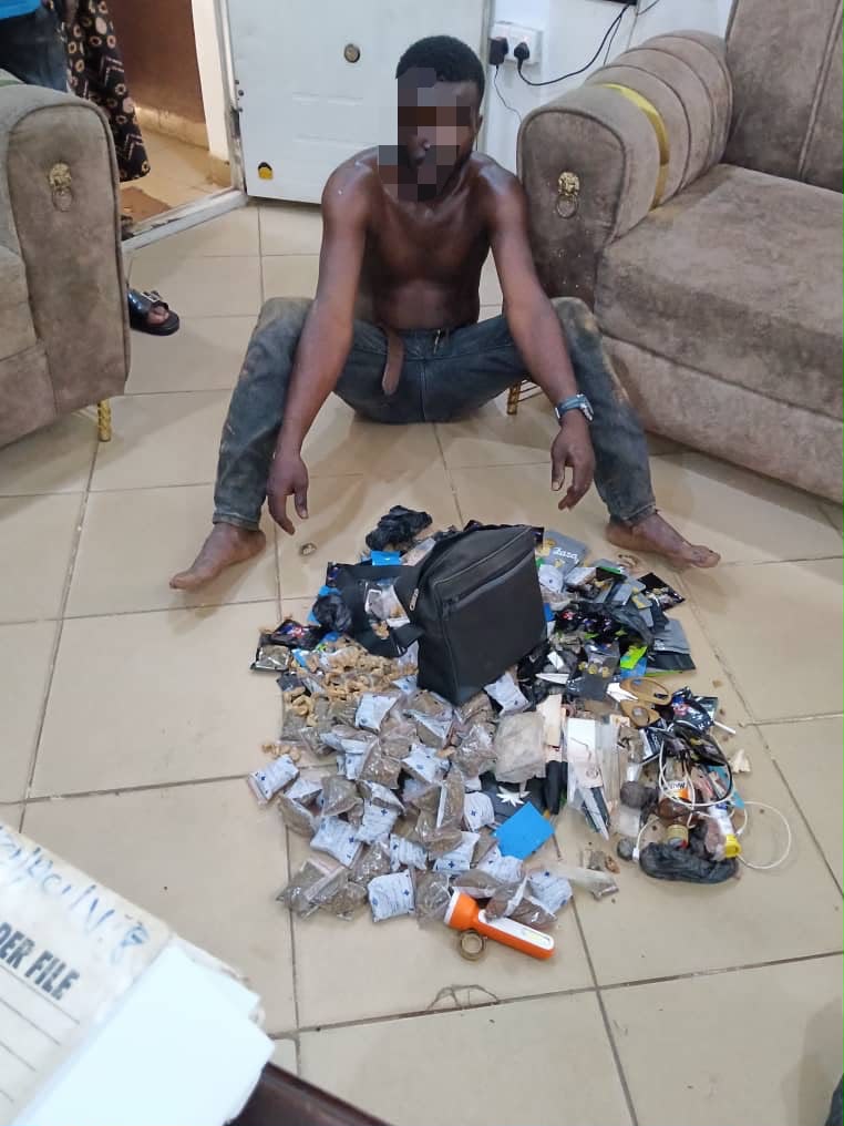 Oyo police arrest suspected drug dealer in Ibadan