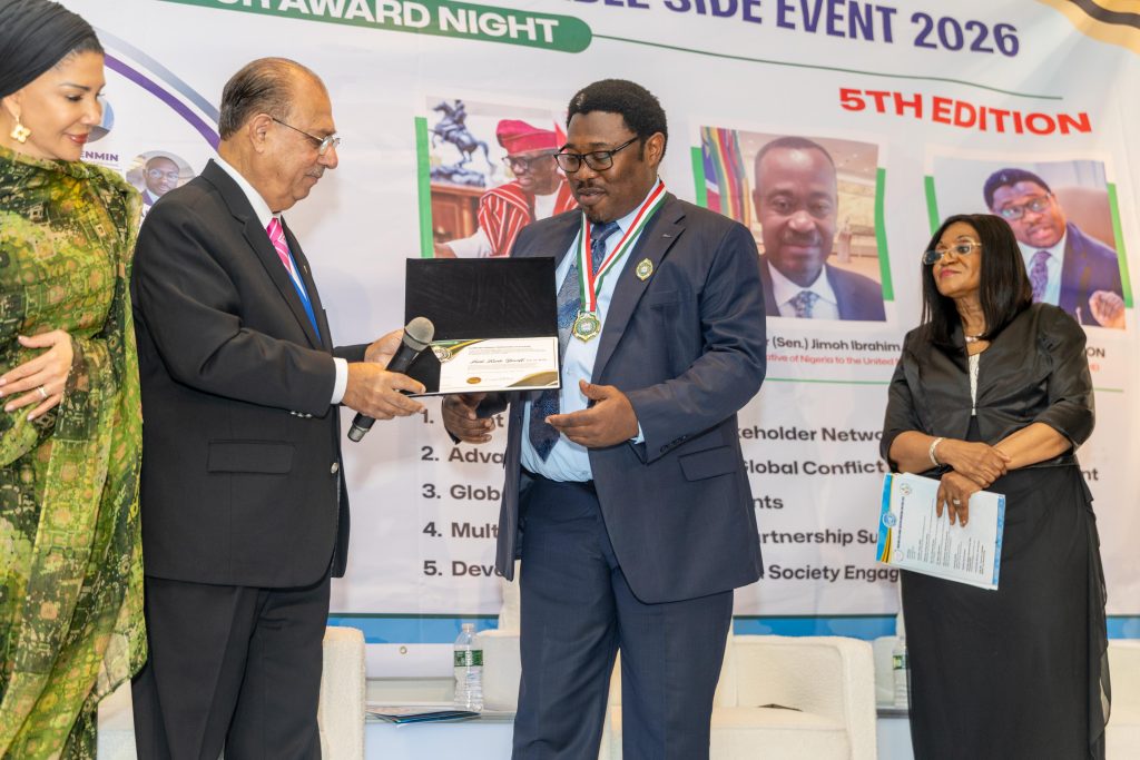 Four Nigerians conferred as honorary ambassadors at UNGA in New York