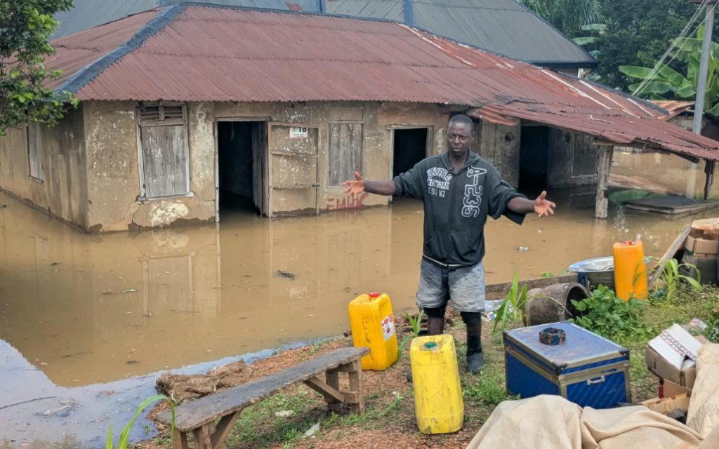 Flood displaces Enugu communities, destroys homes, crops