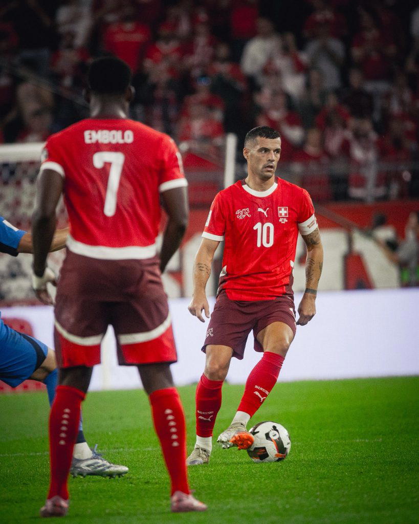 Switzerland to play without Xhaka over fake Covid certificate